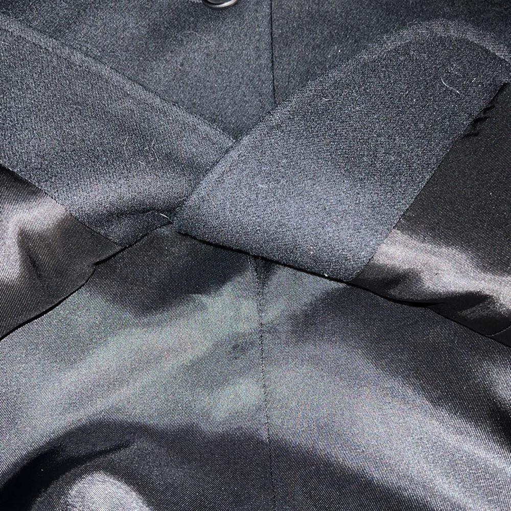 Pendleton 100% Virgin Wool Single Front Black Bla… - image 7